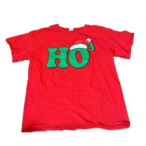 HOHOHO holiday, winter tee, medium
